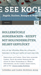 Mobile Screenshot of dieseekocht.com